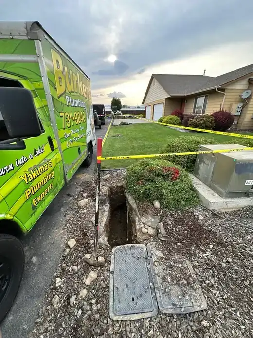 Excavation and side sewer replacement